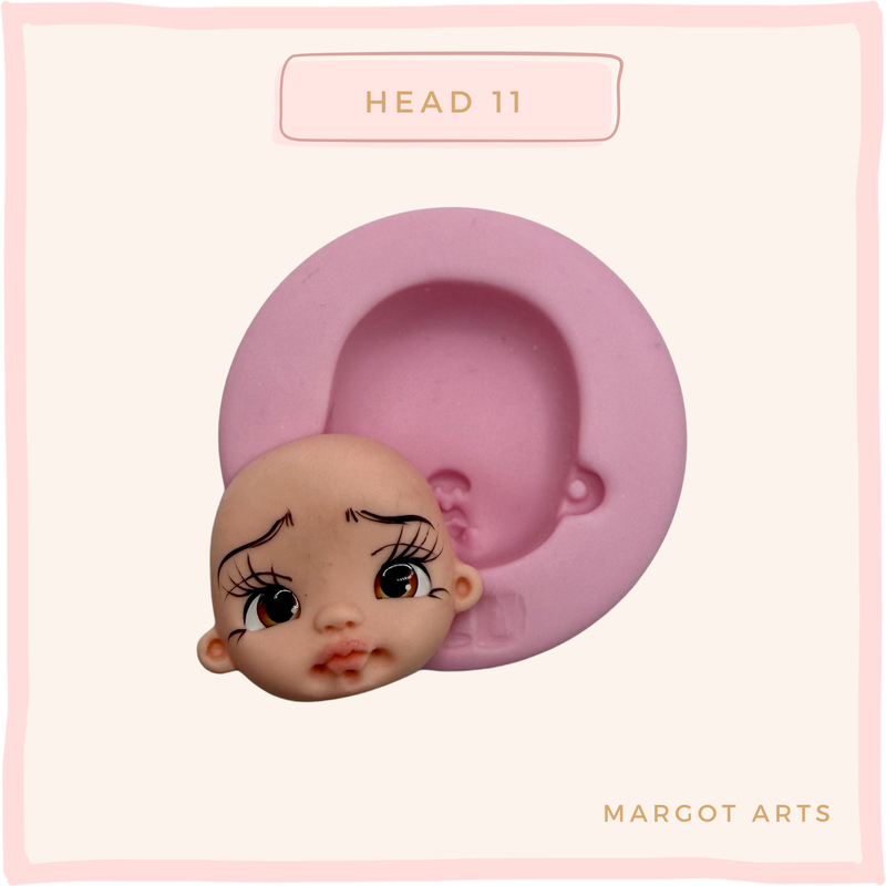 Head 11 Silicone Mold