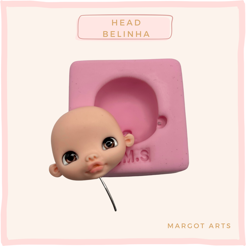Head 14  Silicone Mold