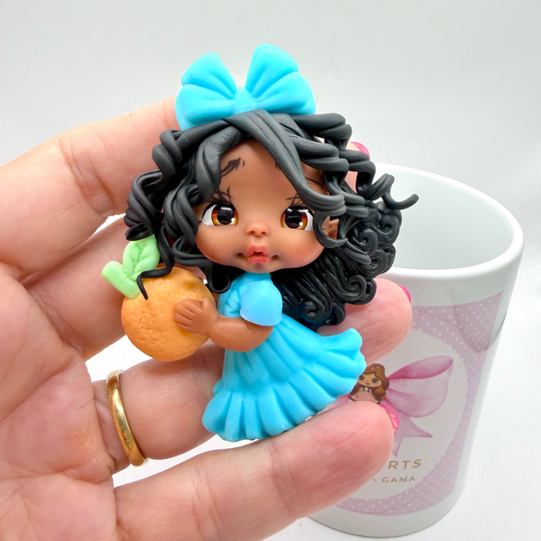Silicone mold for clay dolls, Head 050 - Arts and Crafts