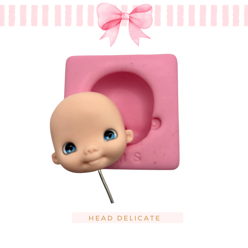 Head Delicate - Silicone Mold