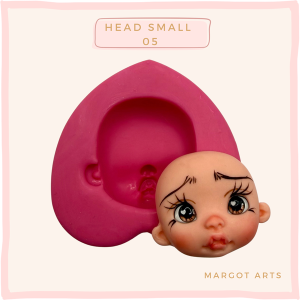 Head Small 05 Silicone Mold
