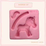 Horse 01 Silicone Mold