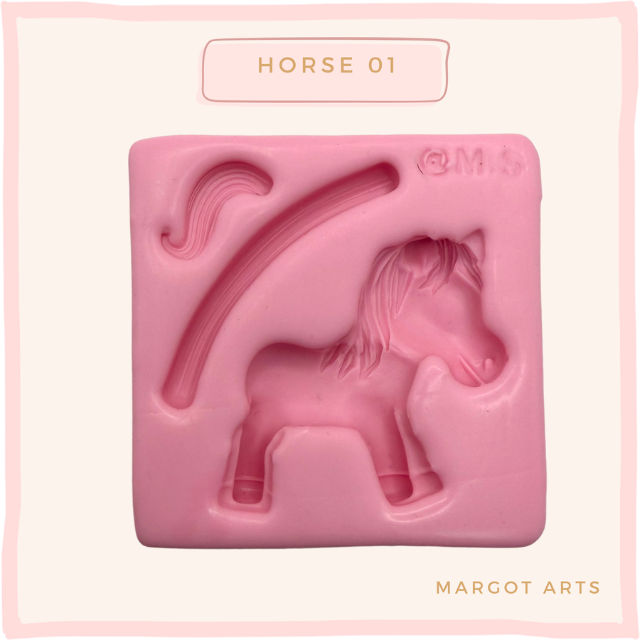 Horse 01 Silicone Mold