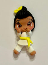 Karate Collection Clay Dolls