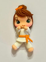 Karate Collection Clay Dolls