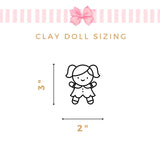Doña Florinda Clay Doll