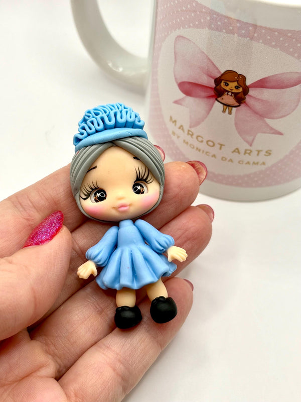 Dona Cleotilde Inspired Clay Doll - El Chavo