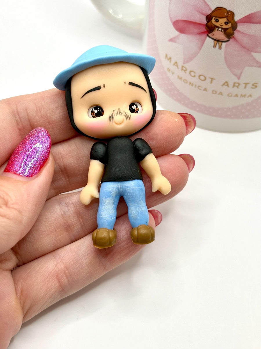 Don Ramón Inspired Clay Doll - El Chavo