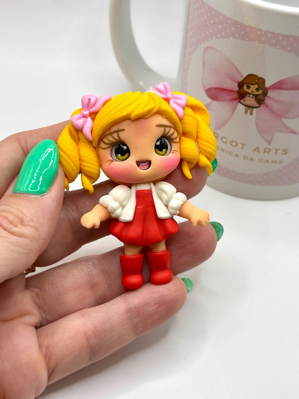 Candy Candy Clay Doll