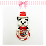 Cat in the Hat Inspired Clay Dolls