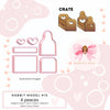 Mini Crate Bunny Rabbit Cutter
