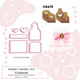 Mini Crate Bunny Rabbit Cutter