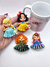 Princess Collection 6 Clay Doll
