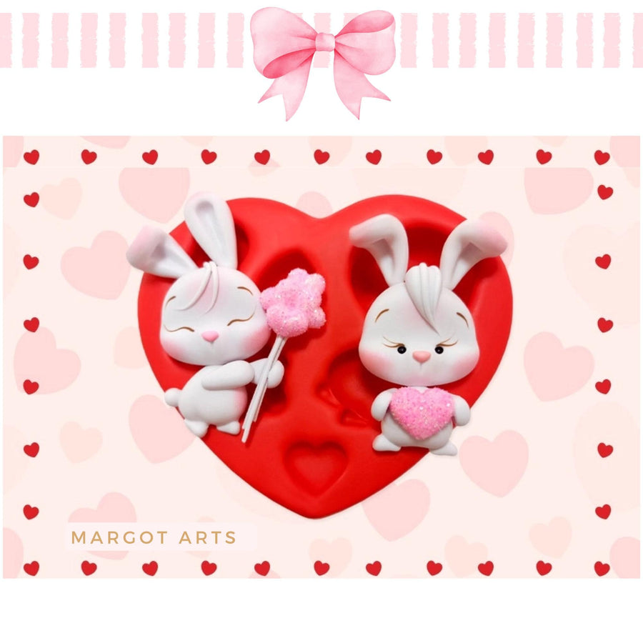 Bunnies Silicone Mold