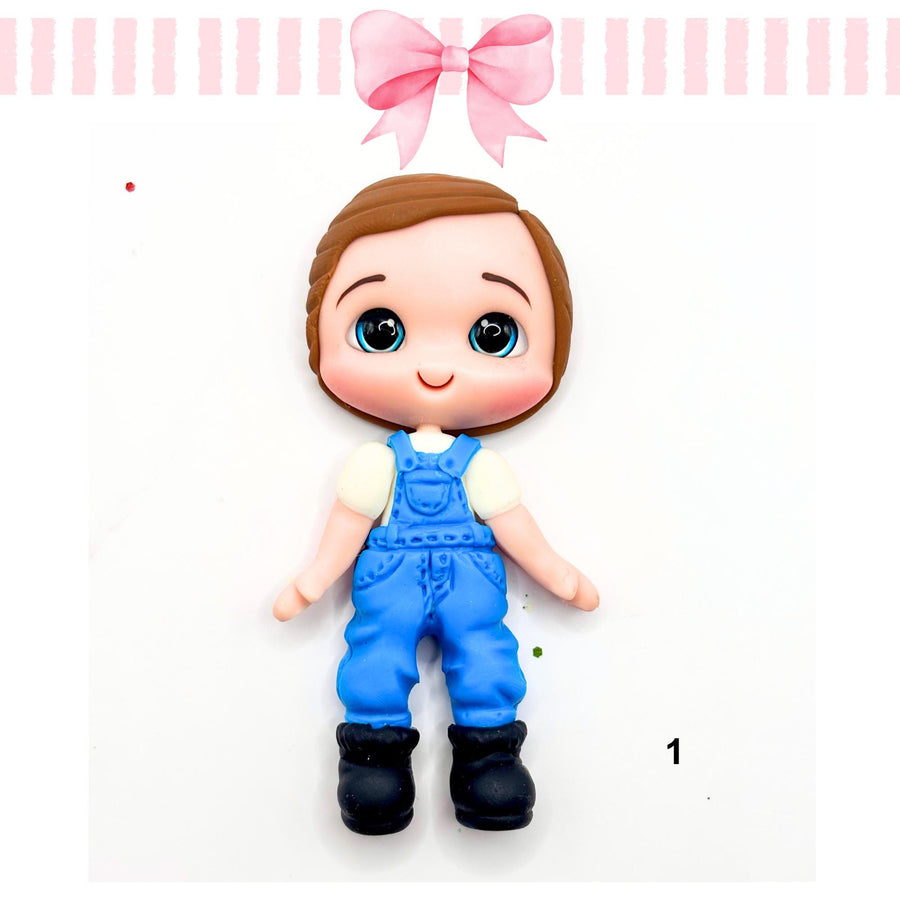 Men Clay Dolls