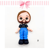 Men Clay Dolls