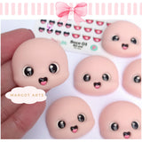 Resin Mouth Sticker