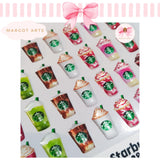 Resin Sticker Starbucks