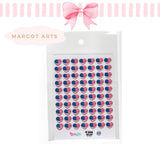 Resin Heart Sticker