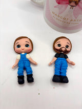 Men Clay Dolls