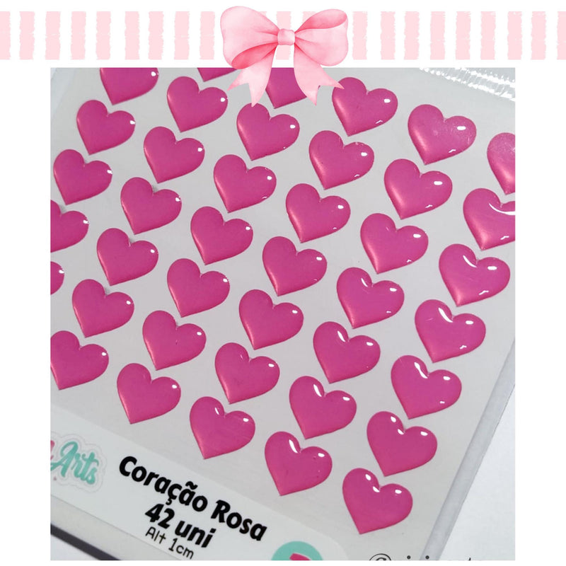 Resin Heart Sticker