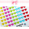 Resin Heart Sticker