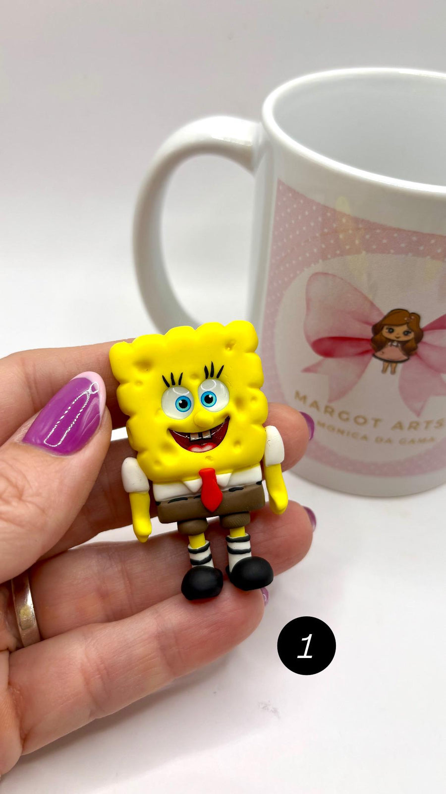 Sponge Bob Gang Clay Doll