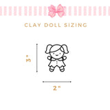 Beauty and the Beast Clay Dolls