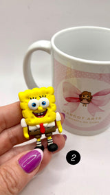 Sponge Bob Gang Clay Doll