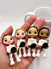 Male Chef Clay Dolls
