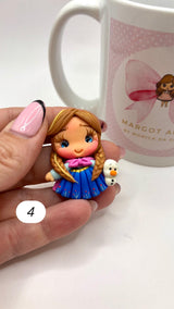 Mini Princess 1 Clay Dolls