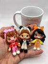 Zoo Girls Clay Dolls -  Collection 2