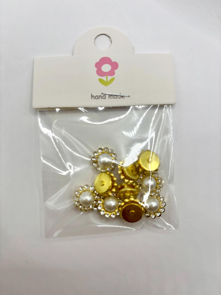 Colorful Pearl Sew On Rhinestones