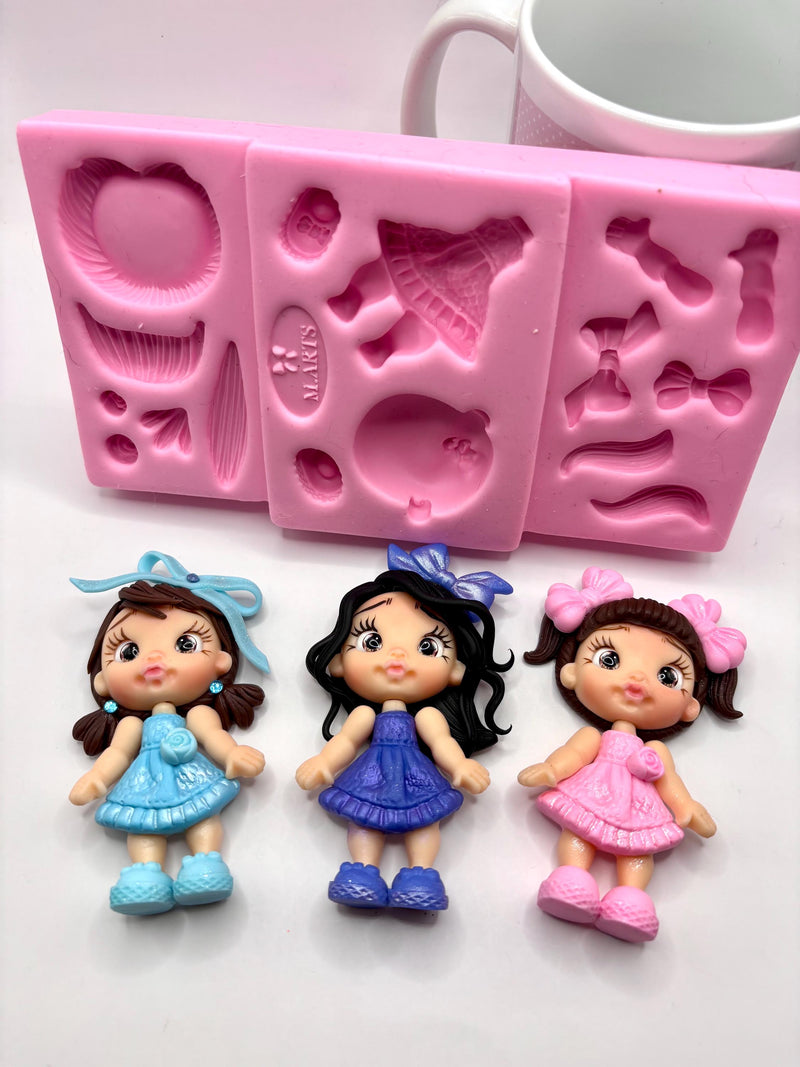 Full Body Silicone Mold - Margot 1