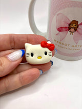 Hello Kitty Inspired Clay Head