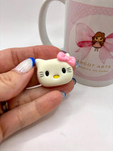 Hello Kitty Inspired Clay Head