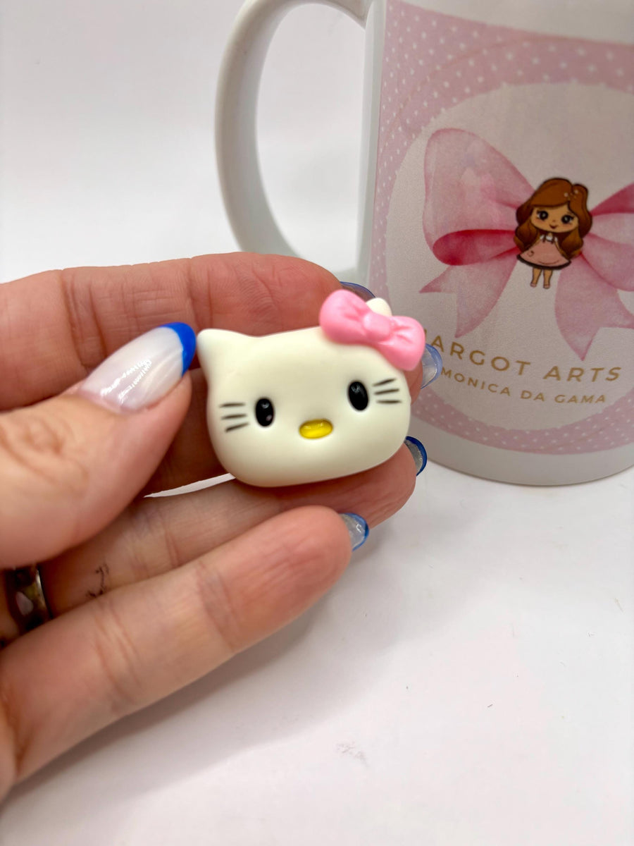 Hello Kitty Inspired Clay Head