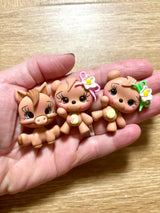 Zoo Mix Clay Dolls