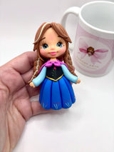 Frozen Collection Clay Cake Topper