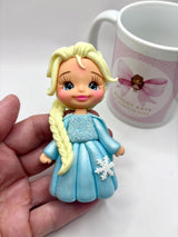 Frozen Collection Clay Cake Topper