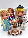 Frozen Collection Clay Cake Topper