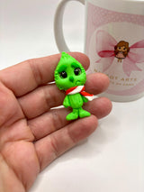 Grinch Clay Figurine