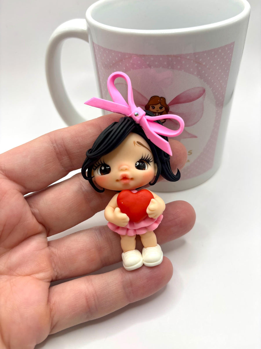 Valentines Clay Dolls - Collection 1