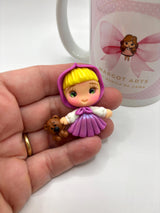Mini Princess Clay Dolls