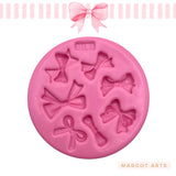 Silicone mold for clay dolls, Bow Mix - Arts and Crafts