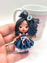 Silicone mold for clay dolls, New Head  - Arts and Crafts