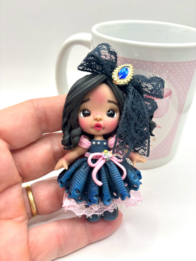 Silicone mold for clay dolls, New Head  - Arts and Crafts