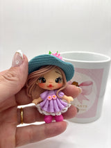 Vintage Style Clay Dolls