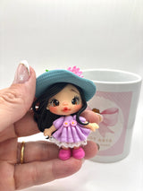 Vintage Style Clay Dolls