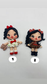 Pretty Dolls Clay Doll
